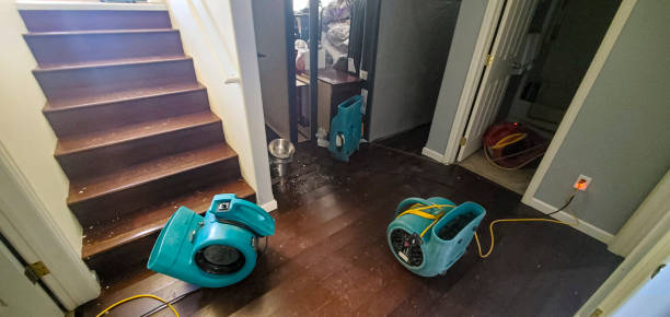 Water damage restoration process in WV
